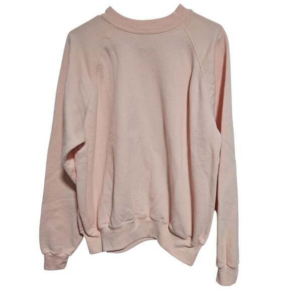 Hanes Activewear Pink Sweatshirt Womens Size XL Crewneck Pullover Long Sleeve - Picture 1 of 3